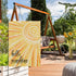 Hello Sunshine Summer Garden Flag 12x18 Vertical Double Sided Gold Farmhouse Holiday Outside Decorations Burlap Yard Flag...