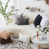 Home Brilliant Pillow Cover 24x24 Decorative Pillow Cover 24 x 24 Striped Corduroy Soft Velvet Euro Sham Cushion Cover for Couch, 60x60 cm, Dark G...