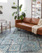 Loloi II Skye Collection SKY-03 Denim/Natural 2'-3" x 3'-9" Accent Rug...