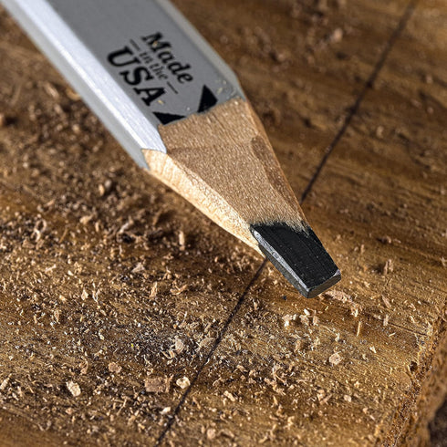 Rite in the Rain All-Weather Carpenter Pencils, Tough Medium HB Lead, Made in the USA, 12 pack (No. 59-12)...