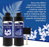 Jacquard Cyanotype - for Photographic Blueprints on Paper and Fabric - 2 Component Sensitizer Set - Bundled with Moshify Sponge Brush for Applicat...