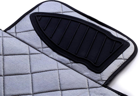 Handy Laundry Magnetic Ironing Mat, Change Any Flat Surface into an Ironing Board, Silicone Slip Resistant Iron Rest to Safely Place Your Hot Iron...