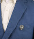 Silver Lion Face Lapel Pin Badge Coat Suit Wedding Gift Party Shirt Collar Accessories Brooch for Men,A03...