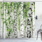 Ambesonne Woodland Shower Curtain, Birch Trees in The Forest Summertime Wildlife Nature Outdoors Themed Picture, Cloth Fabric Bathroom Decor Set w...