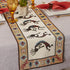 DII Tabletop Collection, Southwest Hacienda Stripe, Table Runner, 13x72, Kokopelli Tapestry...