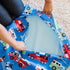 Wildkin Kids Cotton Nap Mat Cover – Soft, Sewn-in Flap, Durable & Fits 1.5" Vinyl Sleep Mats - Heroes...