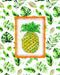 Design Works Crafts Pineapple, 3 x 4.5 Counted Cross Stitch Kit, Multicolor...