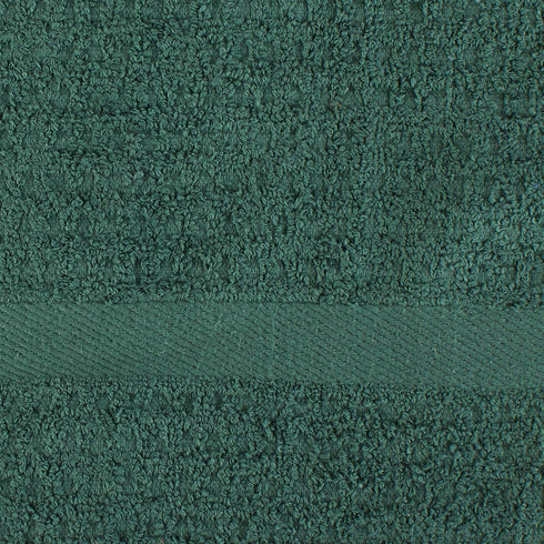 DII Basic Terry Collection Waffle Dishtowel Set, 15x26, Solid Dark Green, 4 Piece...