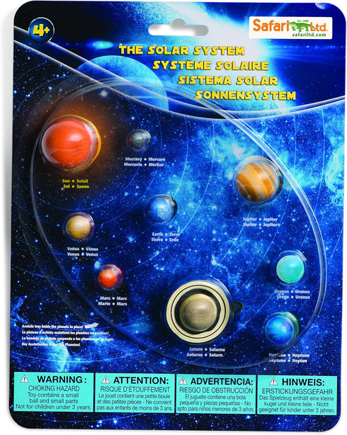 Safari Ltd. The Solar System Set - Educational Space Toys for Astronomy Learning, Boys, Girls & Kids Ages 4+...