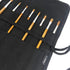 30 Pockets Artist Paint Brush Holder, Canvas Roll Up Case Bag & Storage Organizer Pouch Case- Store Brush, Pens Tools...