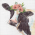 Dimensions SIMPLICITY CREATIVE CORP Cross Stitch, Sweet Cow (14 Count), By the yard...