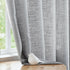 FMFUNCTEX Linen Semi Sheer Grey Curtains for Bedroom Living Room, Gray Curtain Panels 72 Inches Length Sheer Linen Textured Window Drapes Farmhous...
