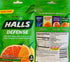Halls Defense Vitamin C Assorted Citrus Cough Drops, 30-Count (2 Pack) (2 Pack)...