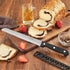 Bread Knife, HIA Stainless Steel 8 inch Serrated Bread Knife, Perfect for Homemade Bread, Bagels and Cake, Knife Cover Included, Dishwasher Safe (...