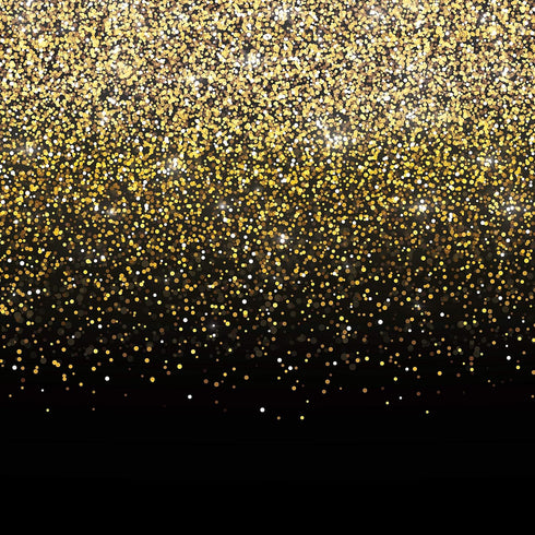 Black and Gold Photo Booth Backdrop - Perfect Party Decoration for Graduation, Birthday, Christmas, New Years Eve, Bachelorette, Weddings, Prom | ...