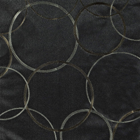 ECLIPSE Meridian Modern Blackout Thermal Grommet Window Curtain for Bedroom or Living Room (1 Panel), 42 in x 84 in, Black...