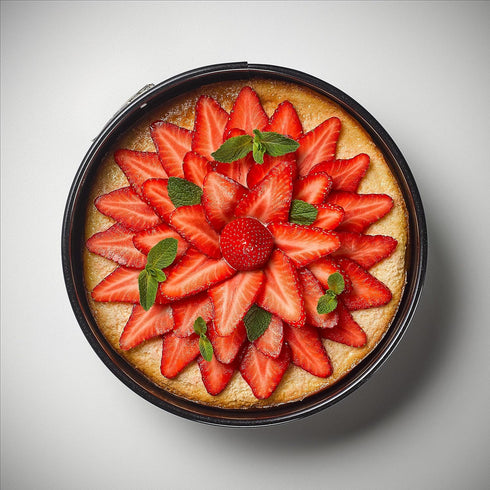 Tala Performance, 20cm Springform Round Cake Tin, Professional Gauge Carbon Steel with Whitford Eclipse Non-Stick Coating, Loose Base, Easy Releas...
