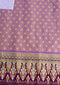 Thick Printed Batik Cotton Fabric in Thai Print 70x40 inches, Purple...