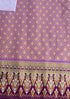 Thick Printed Batik Cotton Fabric in Thai Print 70x40 inches, Purple...