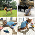 Dog and Cat Shirt in Tech Fabric with Luminous Print, Pet Clothes for Large, Medium, and Small Dogs, 2-Pack of Lightweight Functional t-Shirts...