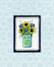 Design Works Crafts Floral Jar, 3 x 4.5 Counted Cross Stitch Kit, Multicolor...