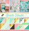 American Crafts DCWV Card Stock 12X12 Premium Printed Cardstock Stack, Beach House, Arts Crafts Supplies Decorative Card Stock For Printer Card St...