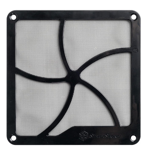 SilverStone FF122 120mm Fan Filter with Magnet, SST-FF122B...