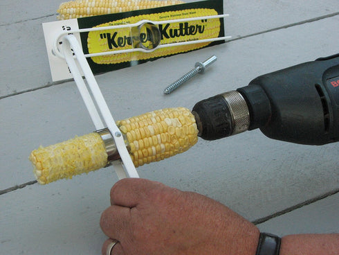 The Original Kernel Kutter (Sweet Corn Cutter, Stripper, peeler) with Bit "proudly made in the USA"...