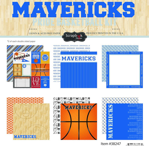 Scrapbook Customs Mavericks Pride Scrapbook Kit...