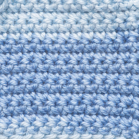 Caron Simply Soft Ombre Yarn (4) Medium Gauge 100% Acrylic - 5oz - Sat Blue Jeans - Machine Wash & Dry......