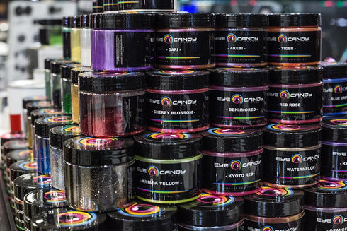 Eye Candy Pigments Premium Purple Mica Powder - Suiren Purple (50gr) - for Epoxy, Resin, Soap, Paint, Woodworking, Acrylic Pouring, Bath Bombs, Fi...