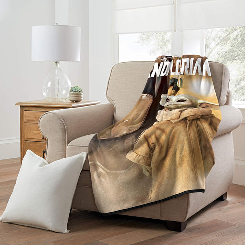 Northwest Star Wars Micro Raschel Throw Blanket, 46" x 60", Time to Go...