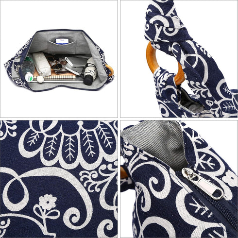 Women Hippie Crossbody Bag cloth boho Sling Bag Canvas Bohemian Hobo Hand Bags...