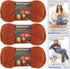 Bernat Softee Chunky Solid Yarn Bundle Super Bulky #6, 3 Skeins Pumpkin 28630......