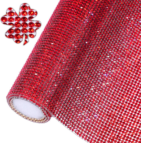 Locacrystal Bling Rhinestone Sticker DIY Car Decoration Stickers Self-Adhesive Hotfix Glitter Crystal Gem Sheet Sticker for Craft Decoration with ...