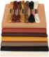 Brown Soft Felt Fabric Sheets: ZAIONE 7 Rolls 8''x35'' Felt Sheets Assorted Thick Felt Fabric Roll for DIY Crafts...