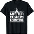 Master Of The Campfire Awesome Camping Gear Accessories T-Shirt...