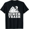 Hiker Trash Shirt Hiking T Shirt My Happy Place Is Outdoors...