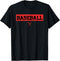 American Baseball Camp Player Gear T Shirt Batting Gift...