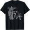 Cute Line Wife - Electrical Lineman's Wife T-Shirt...
