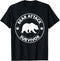 Bear Attack Survivor Funny Retro Hiker Comper Biker Outdoors T-Shirt...