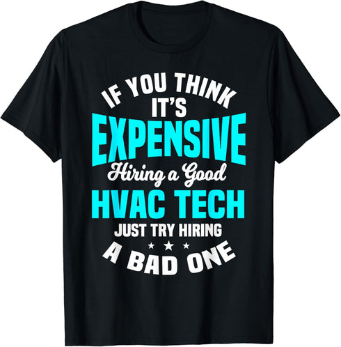 HVAC Technician Service HVACR Tech Mechanic Installer Work T-Shirt...