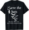 Bat biology Save the bats Protect our nocturnal pollinators T-Shirt...