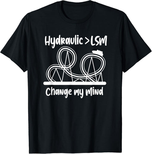 Hydraulic LSM Launched Coaster Design T-Shirt...