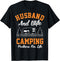 Husband And Wife Camping Partners For Life Camping Gear RV T-Shirt...