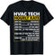 HVAC Tech Tools Funny Vintage HVAC Technician Hourly Rate T-Shirt...