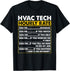 HVAC Tech Tools Funny Vintage HVAC Technician Hourly Rate T-Shirt...