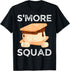 Smore Squad Campfire Camping Outdoor Friends Smores T-Shirt...