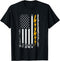 Electrician American Flag Funny Electricians Tools T-Shirt...