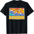 Grand Junction, CO Colorado Mountains Outdoor art retro suns T-Shirt...